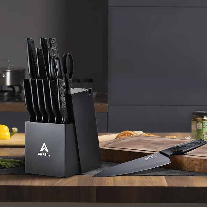 Knife Set with Block - Image 6