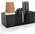 Acrylic Coffee Cup Holder for Countertop, 3 Slots Acrylic Coffee Bar by ClarityCraze
