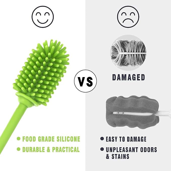 Silicone Bottle Cleaning Brush - Image 3
