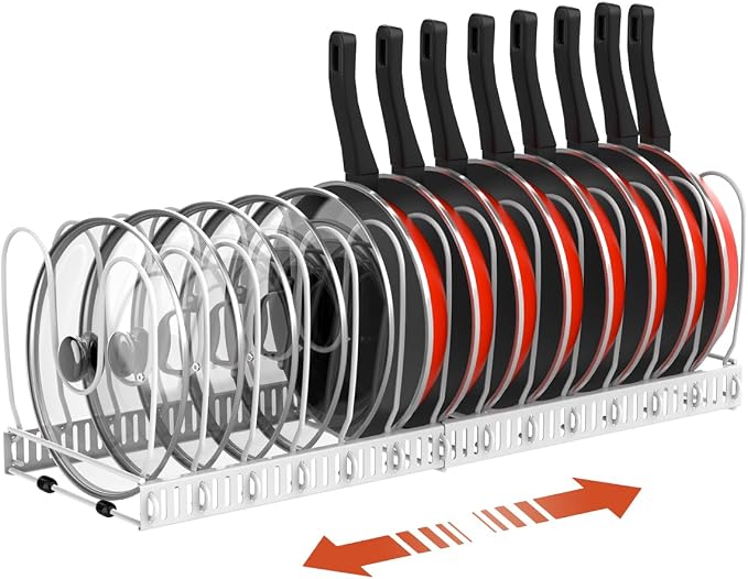 Housolution Pot and Pan Organizer Rack by Housolution