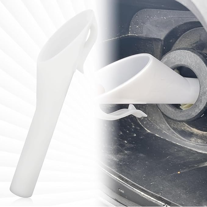 Capless Gas Tank Funnel 2PCS Fuel Funnel - Image 6