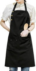 Art Aprons for Painting Pottery Ceramics, Mens Women Kitchen Cooking Aprons by MORNITE