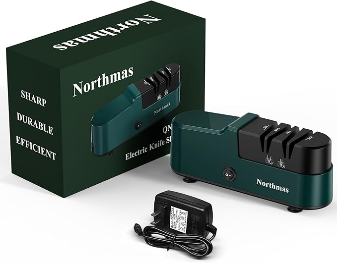 Northmas Knife Sharpener, Professional Electric Knife Sharpener - Image 7
