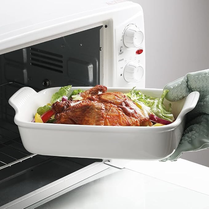 Sweejar Baking Pans Set, Ceramic 9x13 Baking Dish - Image 4