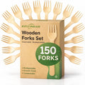 150Pack Compostable Forks by EZYLINKER