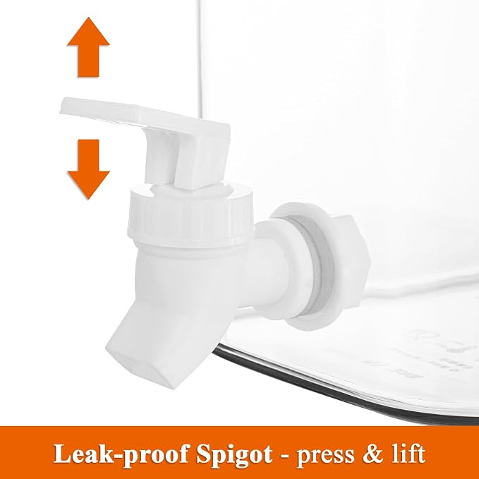 Elsjoy 1.2 Gallon Plastic Drink Dispenser - Image 6