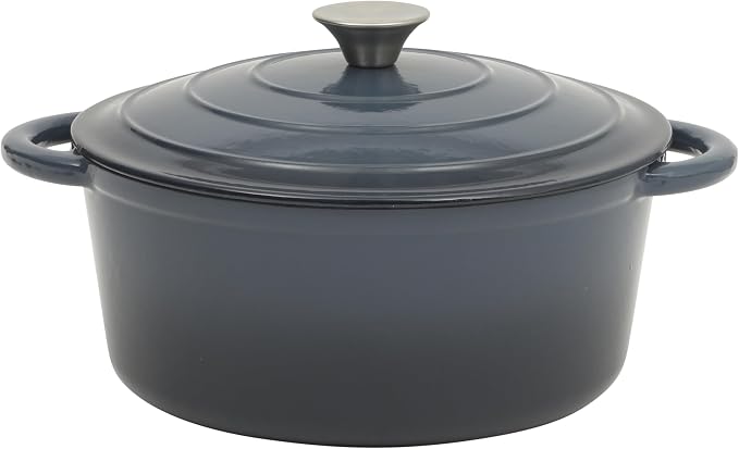 Gibson Home Addlestone 5 Qt Enameled Cast Iron Dutch Oven Pot by GibsonHomewares