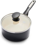 GreenPan Rio Healthy Ceramic Nonstick 2QT Saucepan Pot by GreenPan