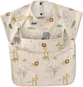 Waterproof Baby Bibs, Infant Toddler Extra Cover Feeding Bib by GZMM