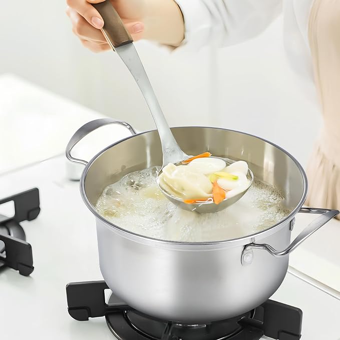 Kichvoe 5 Sets Stainless Steel Stock Pots Set - Image 5