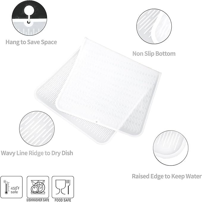 MicoYang Silicone Dish Drying Mat - Image 3