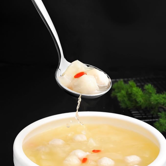Small Stainless Steel Gravy Soup Ladles, Gravy Ladle Spoon, 8 Pieces - Image 6