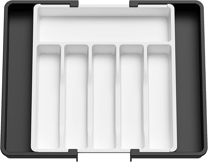 Lifewit Silverware Drawer Organizer, Expandable Utensil Tray by Lifewit