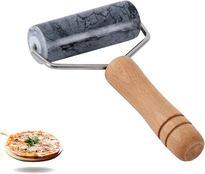 Tianman Rolling Pin Pizza Roller, Marble Roller Non-Stick T-Type, by Tianman