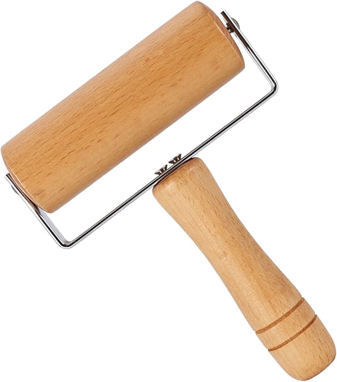Small Rolling Pin, Pizza Dough Roller, Non Stick Wood Pastry Roller, Kitchen - Image 3