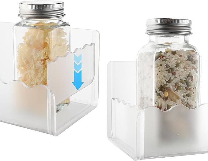 10 inch Spice Rack Wall Mounted, 4 Pack Spice Organizer Shelf - Image 3
