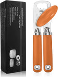 Can Opener Manual, Heavy Duty Stainless Steel Smooth Edge Can Opener