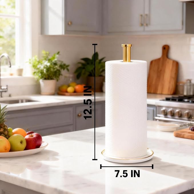 Paper Towel Holder Countertop, Kitchen Paper Towels Holder - Image 3