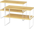 NEX Kitchen Cabinet and Counter Shelf Organizer, Stackable & Expandable by NEX