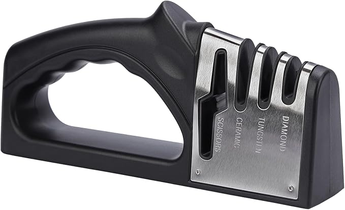 4-in-1Manual Knife Sharpener Suitable by LSXKAMIX