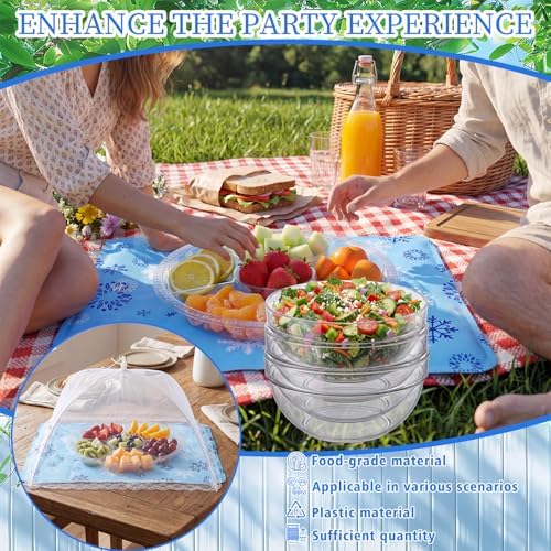 128 Pcs Food Cooling Mats for Buffet, 15.8" x 19.7" 2 Cooling Trays 3