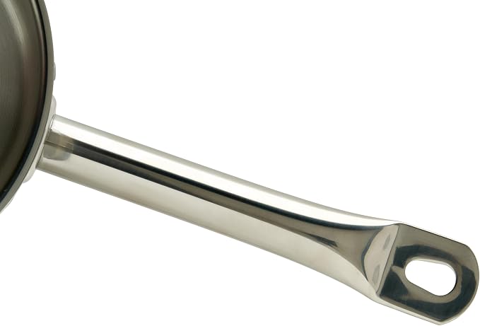 Winco Heavy-Duty Stainless Steel Sauce Pan - Image 6