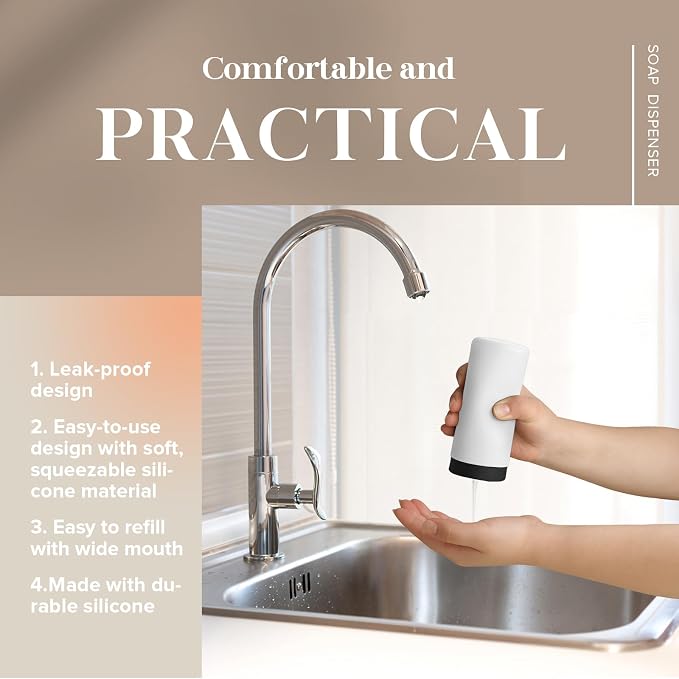 ElmRidge Dish Soap Silicone Dispenser - Image 3