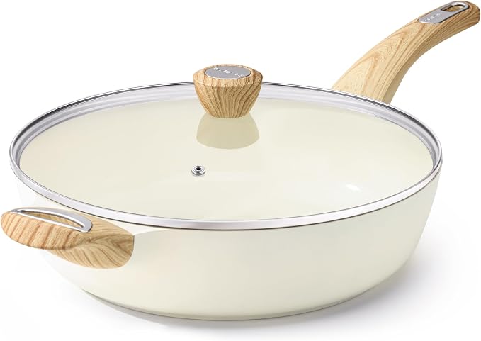 SENSARTE Ceramic Nonstick Frying Pan Skillet by SENSARTE