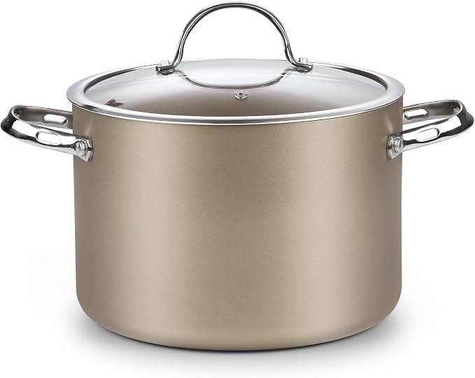 Cooks Standard Hard Anodized Ceramic Nonstick 8-Quart Stock pot by CooksStandard