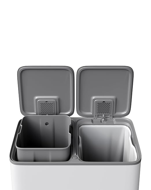 Garvee Trash Can, 2 x 10.6 gal Garbage Can - Image 8