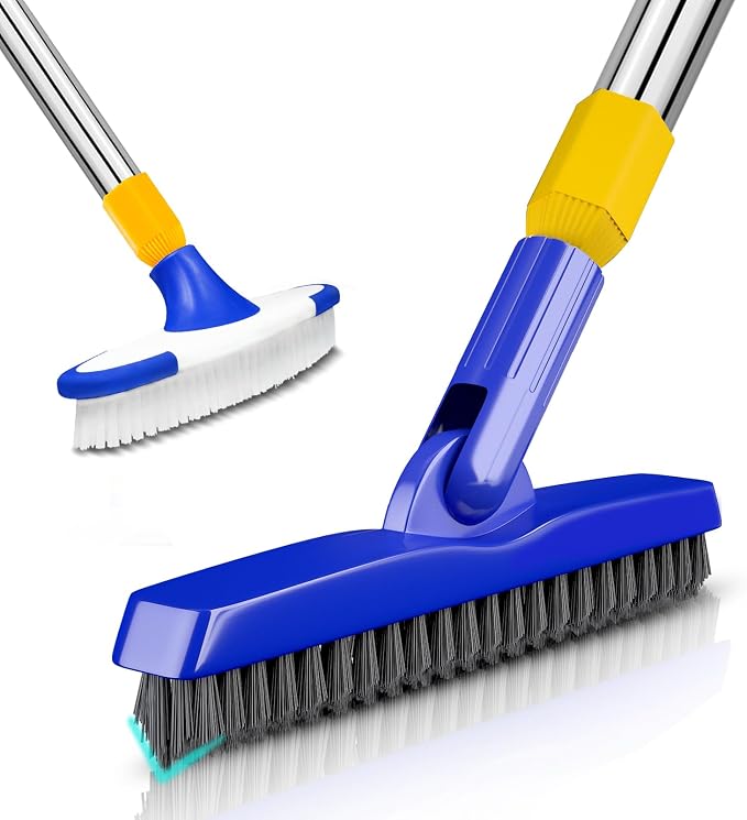 ITTAR Grout & Scrub Brush Combo, Floor Scrubber by ITTAR