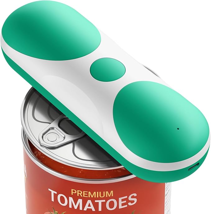 Electric Can Opener, One-Touch Automatic Can Opener, USB Rechargeable Electric by Aiorber