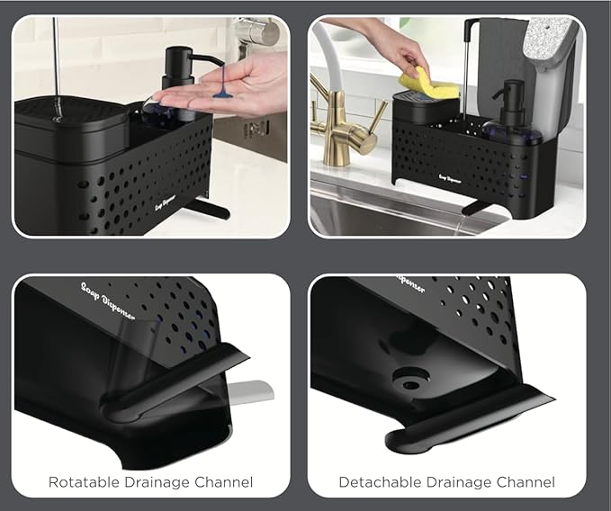 YAN & HIN Dish Soap Dispenser Set - Image 6