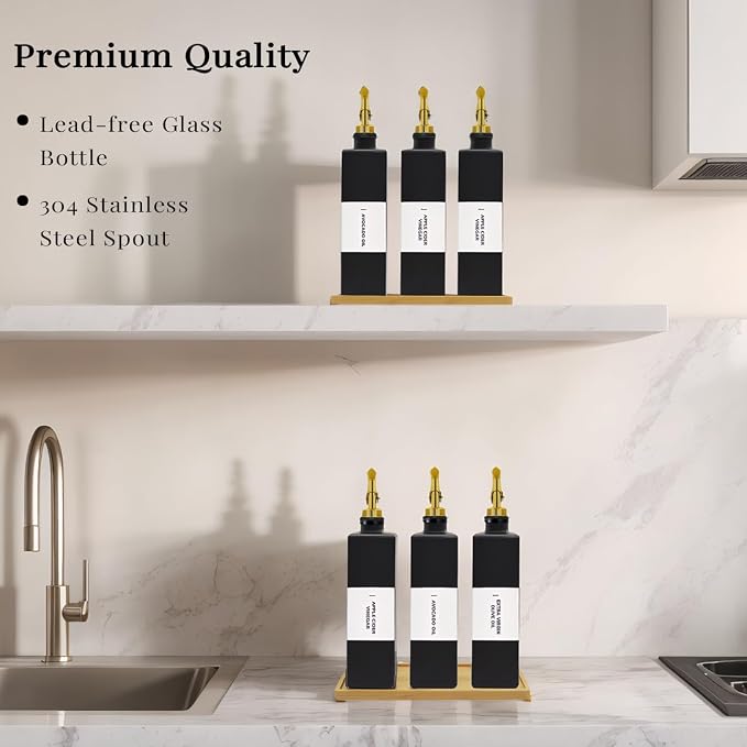 Olive Oil Dispenser Bottle for Kitchen - Image 3