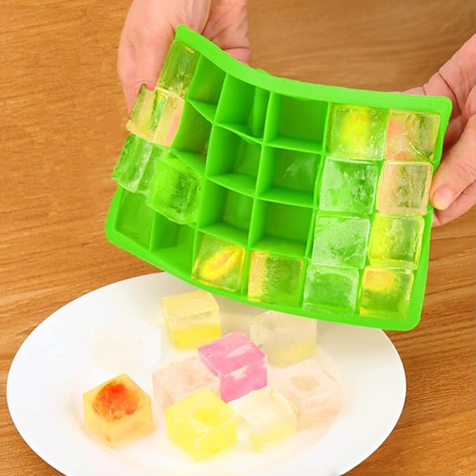 TAO CICADA Ice Cube Tray, 3 Pack Silicone Ice Cube Molds, Ice Cube Trays - Image 5
