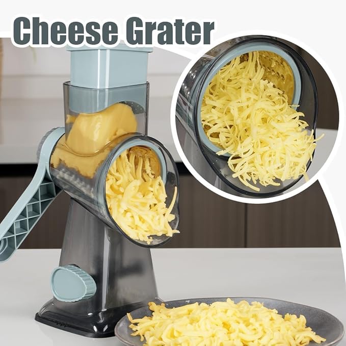 KEOUKE Rotary Cheese Grater Pro 6 in 1 - Image 6