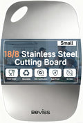Cutting Board Non-Toxic, 304 Stainless Steel Cutting Board Double Sided by HOME