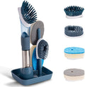 Dish Cleaning Brush, Soap Dispensing Dish Brush Set by Unknown