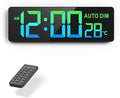 REACHER 16.5" Large Digital Wall Timer Clock by Reacher