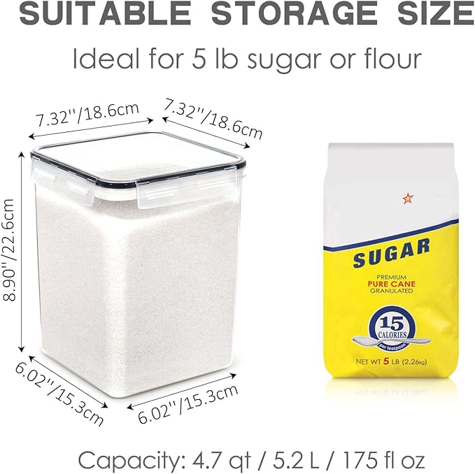 PANTRYSTAR Large Food Storage Containers - Image 2