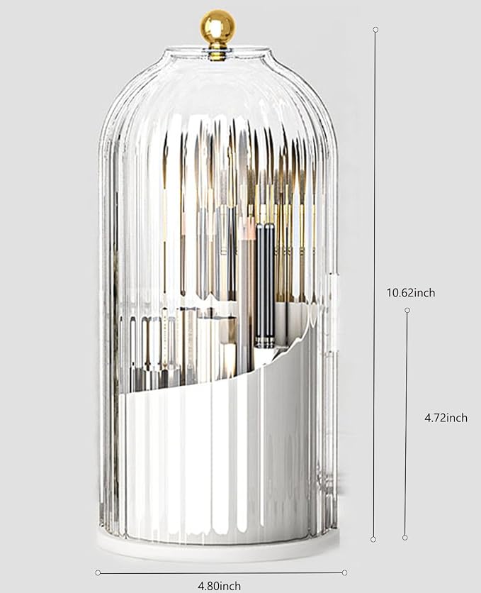 360°Rotating Makeup Brushes holder - Image 5