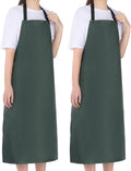 Gotega Waterproof Rubber Vinyl Apron Adjustable Dishwasher Apron by Gotega