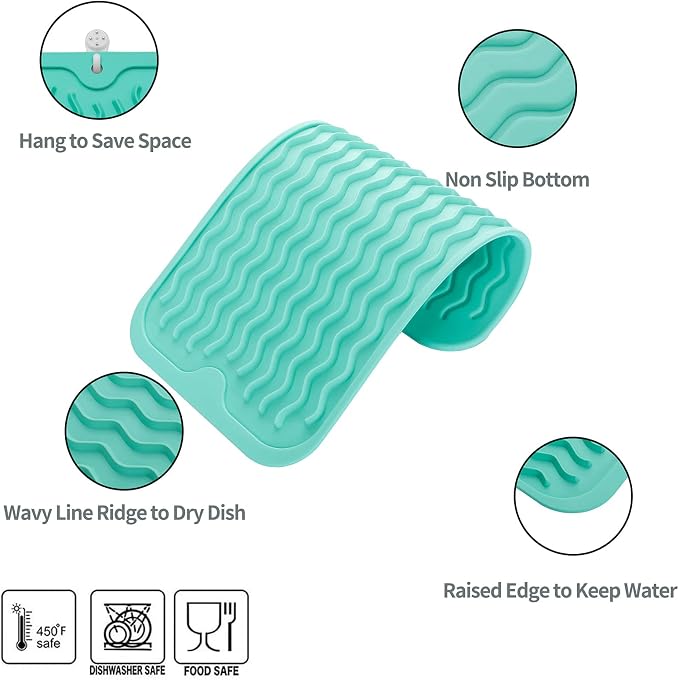 MicoYang Silicone Dish Drying Mat - Image 3