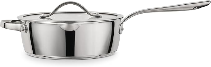 Tramontina Tempo Tri-Ply Base Stainless Steel 3.5-Quart Saute Pan - Image 6