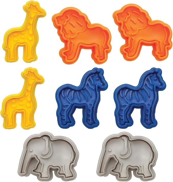 Mrs. Anderson’s Baking Animal Cracker Cookie Cutters, BPA Free by MrsAndersonsBaking