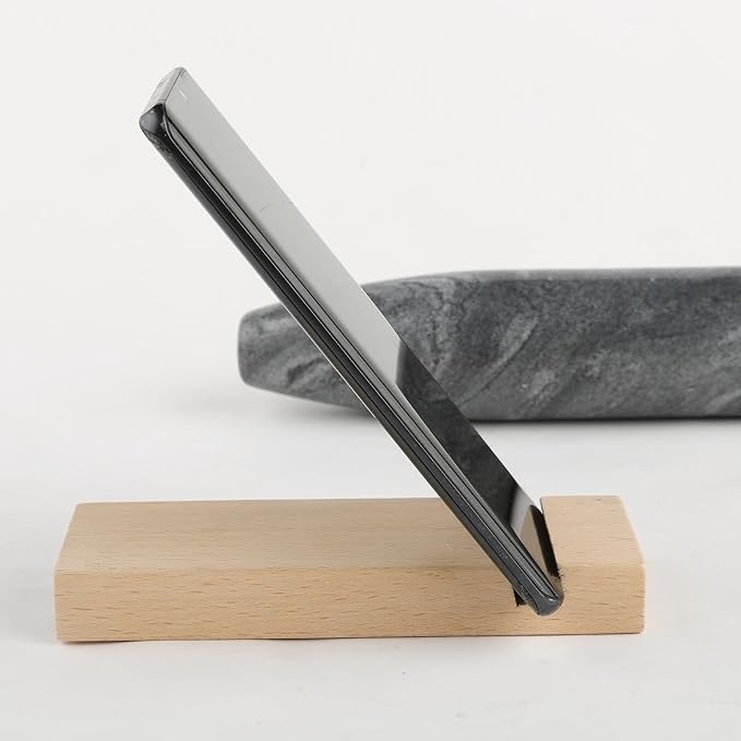 Koville African Natural Grey Marble French Rolling Pin, 12inch Non-Stick - Image 4