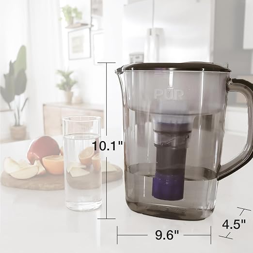PUR Plus 7-Cup Water Filter Pitcher, Great-Tasting Water, Dishwasher Safe - Image 9