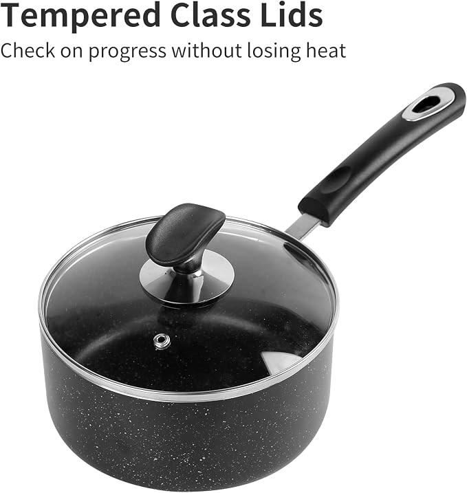 Nonstick Saucepan Set - Image 4