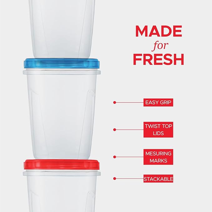 Tafura 10 Pack Leakproof Freezer Containers - Image 7