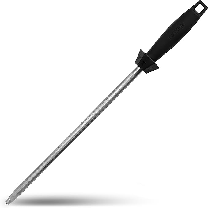 Knife Sharpener Knife Sharpening Rod Honing Steel by ALLWIN-HOUSEWARE